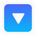 Arrow Triangle Down  Icon