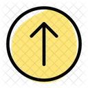 Arrow Up Circle  Icon