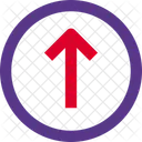 Arrow Up Circle  Icon