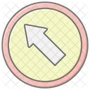 Arrow up left  Icon