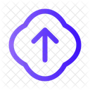 Arrow Up Round Corners Closed Arrow Arrows Icon