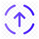Arrow Up Round Corners Arrow Arrows Icon