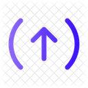 Arrow Up Round Left Right Arrow Arrows Icon