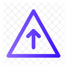 Arrow Up Triangle  Icon