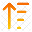 Arrow Up Wide Short Arrow Arrows Icon