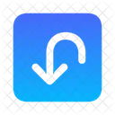 Arrow Uturn  Icon