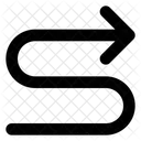 Arrow Turn Way Icon