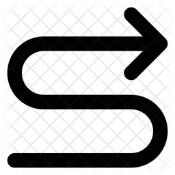 Arrow Winding  Icon