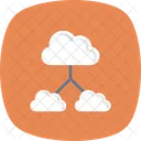 Arrows Cloudcomputing Clouds Icon