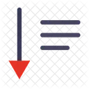 Arrows Down Sort Down List Icon