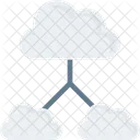 Arrows Cloudcomputing Clouds Icon