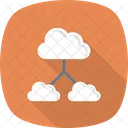 Arrows Cloudcomputing Clouds Icon
