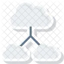 Arrows Cloudcomputing Clouds Icon