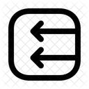 Arrows Left Squarearrow Navigation Navigate Icon