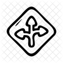 Arrows Sign  Icon