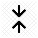 Arrows Vertical Minimize Arrow Navigation Navigate Icon