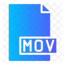 Mov Arquivos E Pastas Tipo De Arquivo Icon