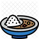 Arroz al curry  Icono