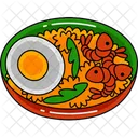Arroz frito  Ícone