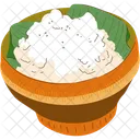 Arroz Na Tigela De Arroz Tigela Comida Ícone