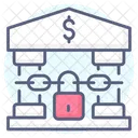 Banco Cerrado Quiebras Icono