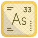 Arsenic Chemistry Periodic Table Icon