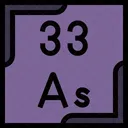 Arsenic Periodic Table Chemistry Icon