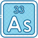 Arsenic Periodic Table Chemists Icon