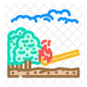 Arson Forest Wildfire Icon