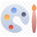 Art Color Palette Icon