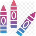 Art Colors Crayon Icon