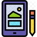 Art Graphic Tablet Icon