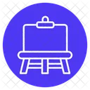 Art Board Stand  Icon