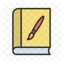 Art Book Sketch Paint Icon