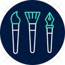 Art Brushes Neon Glow Icon
