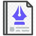 Art Document  Icon