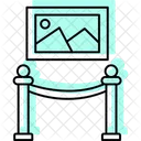 Art Exhibition Offset Drift Icon