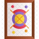 Art Abstract Painting Icon
