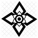 Thai Pattern Flower Icon