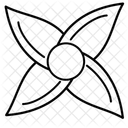 Thai Pattern Flower Icon