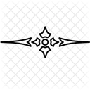 Thai Pattern Flower Icon