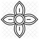 Thai Pattern Flower Icon