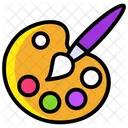 Art Paint Bold Painting Icon