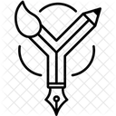 Art Pen Pencil Icon