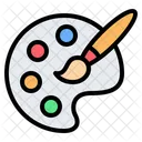 Art Paint Painting Icon