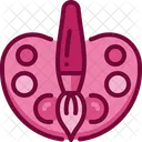 Art Brush Palette Icon