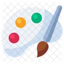 Art Paint Painting Icon