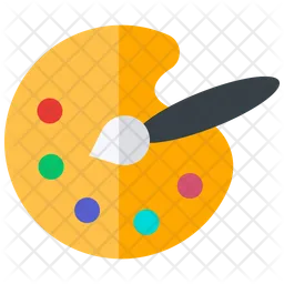 Art Painting Palette  Icon