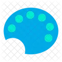 Color Dish Dish Drawing Dish Icon
