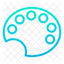 Color Dish Dish Drawing Dish Icon